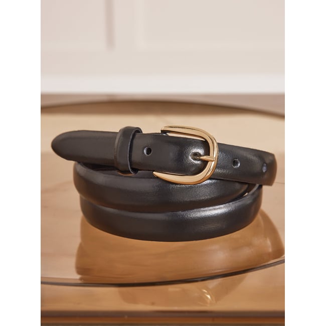 Ceinture fine cuir - CYRILLUS
