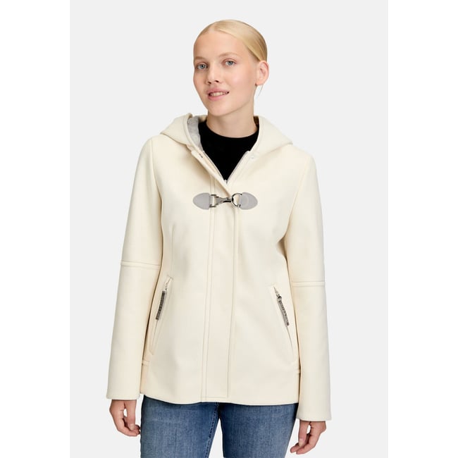 Veste d'hiver à capuche light almond <span itemprop=