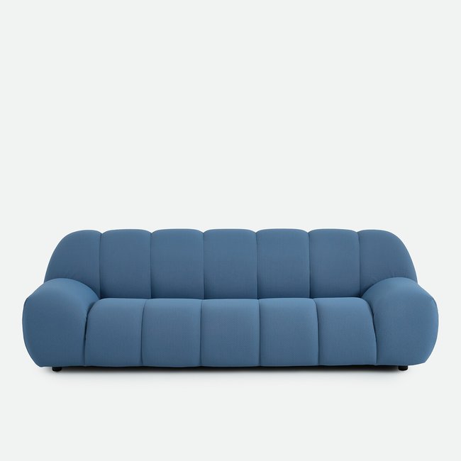 Canapé droit, 4 places, en tissu matelassé, NURIA - LA REDOUTE INTERIEURS