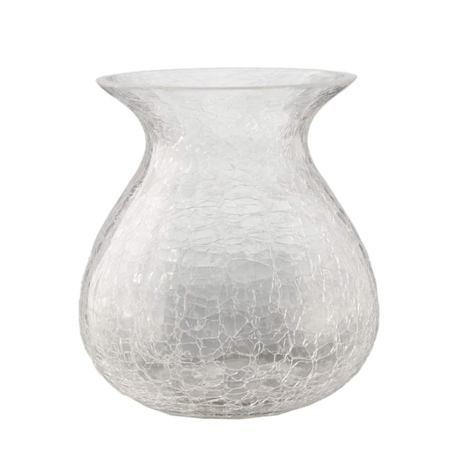 Vase Oignon craquelé 18 Couleur transparent / cristal <span itemprop=
