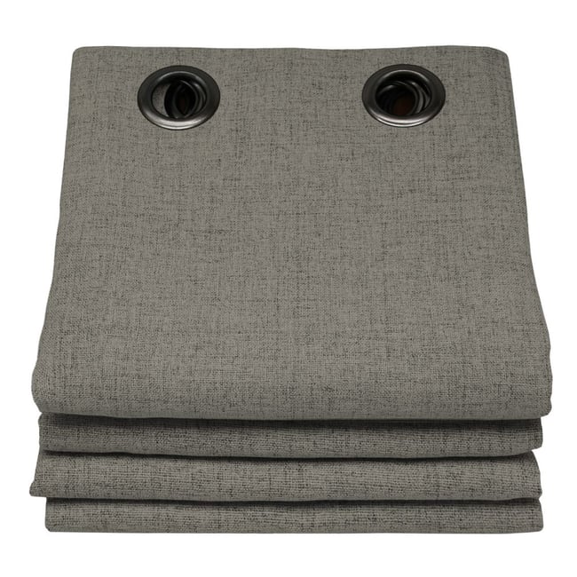 Rideau Phonique Oeillets MARS gris mc740 <span itemprop=