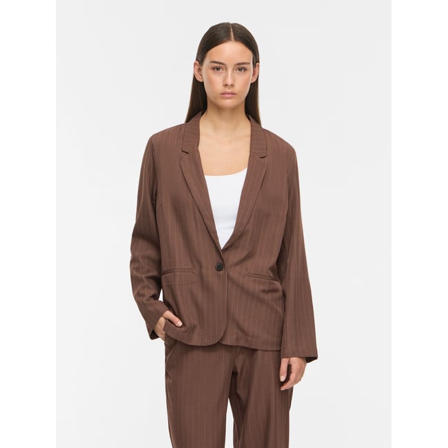 Blazer marron - coffee bean1 <span itemprop=