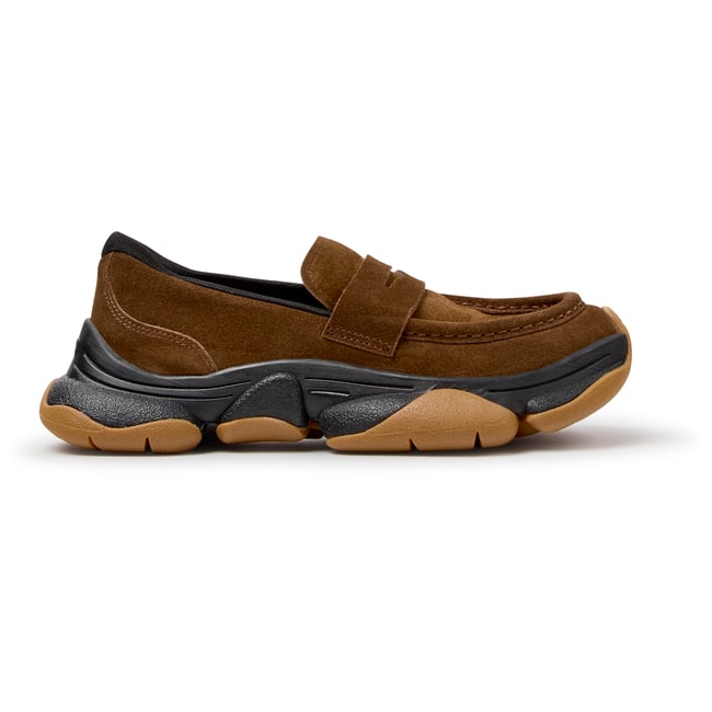 Mocassins Karst 2 Suede Leather brun moyen 004 <span itemprop=