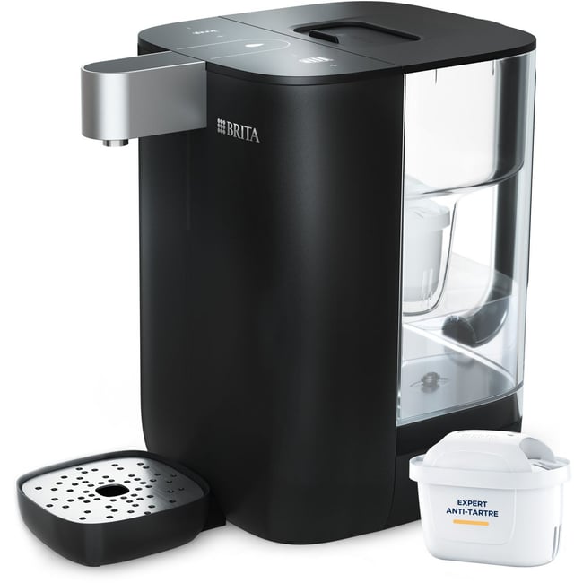 Fontaine à eau CUBE (4.0 L) technologie UV-C + 1 filtre à eau MAXTRA PRO Expert anti-tartre - BRITA