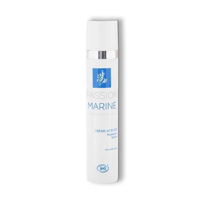Crème anti-âge régénérante aux actifs marins - PASSION MARINE