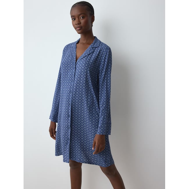 Camicia da notte stampata COMFORT ALLURE - TRIUMPH
