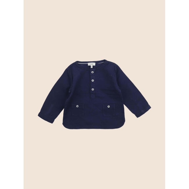Blouse - Très bon état bleu <span itemprop=