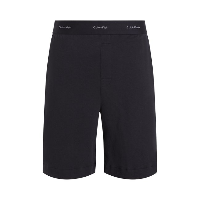 Short de pijama liso negro <span itemprop=