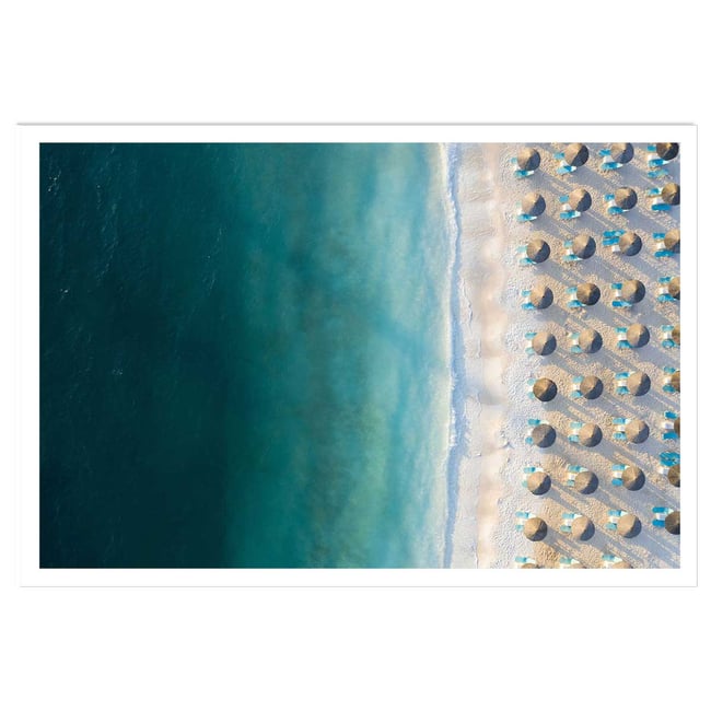 Poster bleu pacifique - HEXOA
