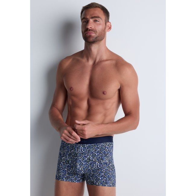 Boxer classique bleu <span itemprop=