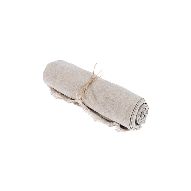 Nappe en lin LINEN beige <span itemprop=