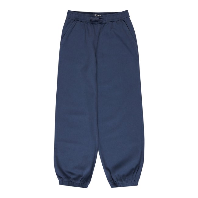 Pantalon parachute WIND COLORS. bleu vintage indigo <span itemprop=