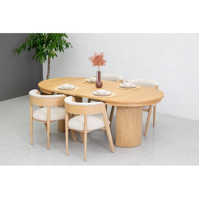 Table à manger  cm jusqu'à 8 couverts , PRADO - BOBOCHIC