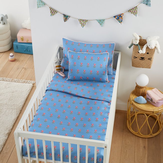 Alanis 50% Recycled Cotton Toddler Duvet Cover, printed, LA REDOUTE INTERIEURS