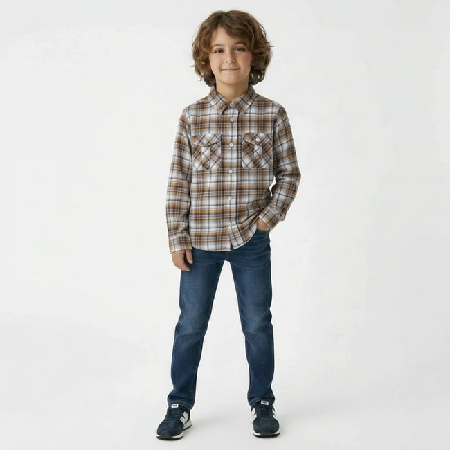 Chemise  - Très bon état multicolore <span itemprop=