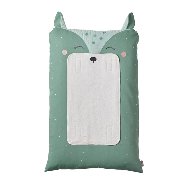 Housse De Matelas à Langer BICHE Vert 72x49cm VERTBAUDET - Tapis Éponge Imprimé