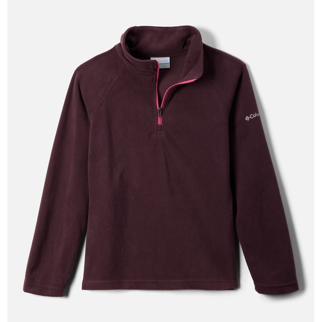 Glacial Half-Zip Fleece, burgundy, COLUMBIA