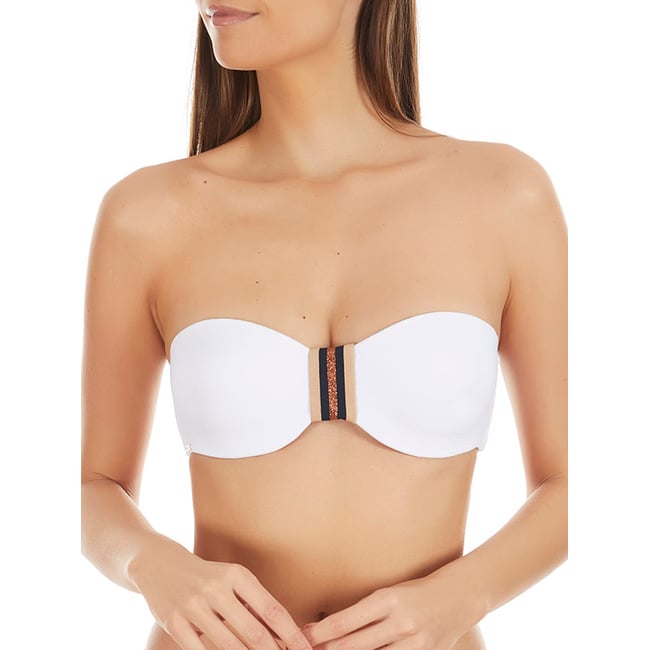 Haut maillot de bain bandeau Marinera Jacquard - SELMARK MARE