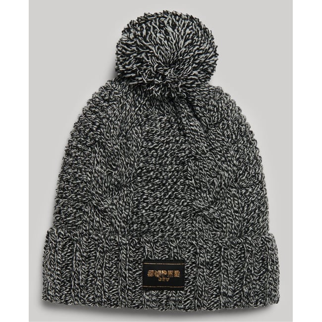 Bonnet en maille torsadée - SUPERDRY