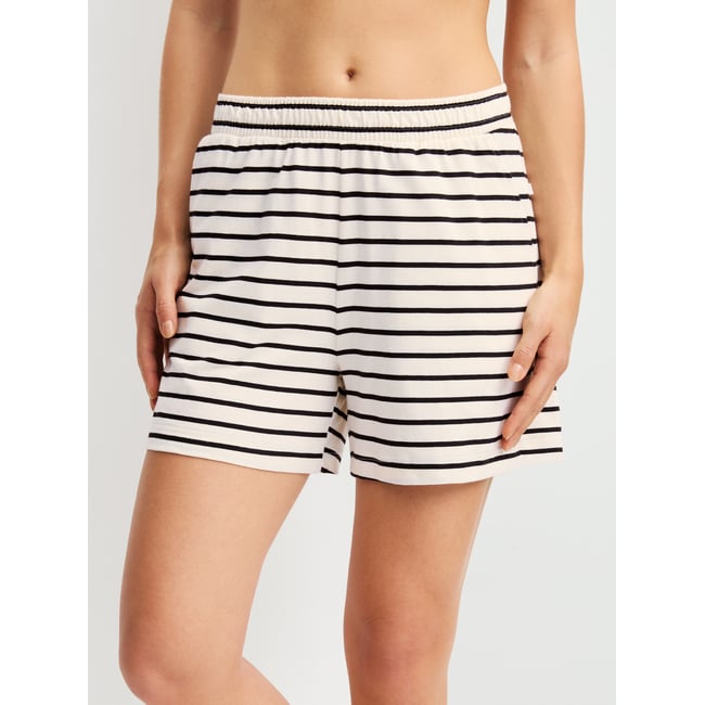 Short de pyjama Viscose FAVOURITES LAYERING crème de charme <span itemprop=