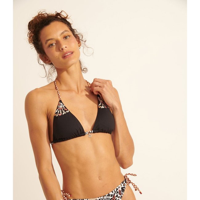 Bikini-Oberteil Crico Tomales, Triangel-Form schwarz BANANA MOON
