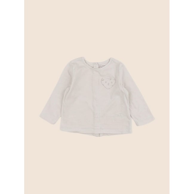 Tee-shirt - Très bon état beige <span itemprop=