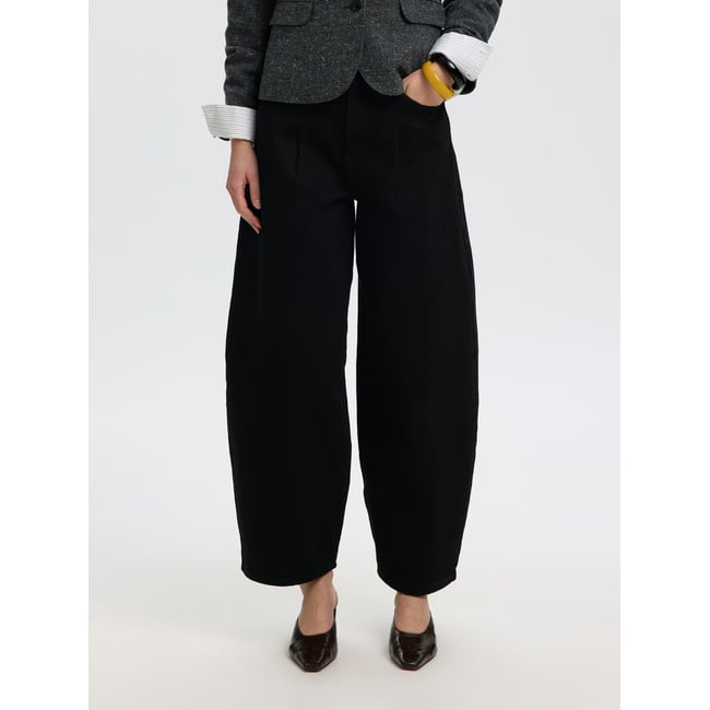 Jeans Barrel noir - black denim1 <span itemprop=
