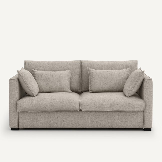 Divano letto in lino screziato, Camille naturale AM.PM