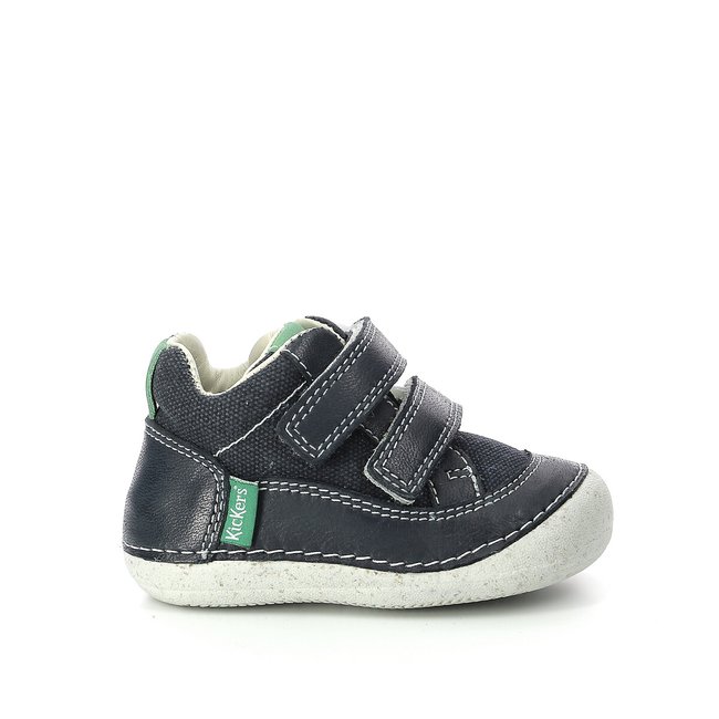 Sneakers con patte a strappo Sostankro marine/verde KICKERS