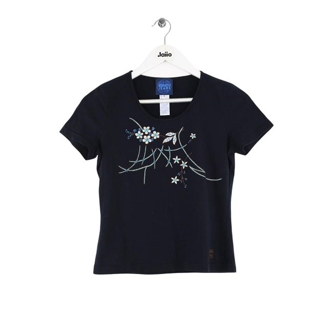 T-shirt en coton - Très Bon État noir <span itemprop=