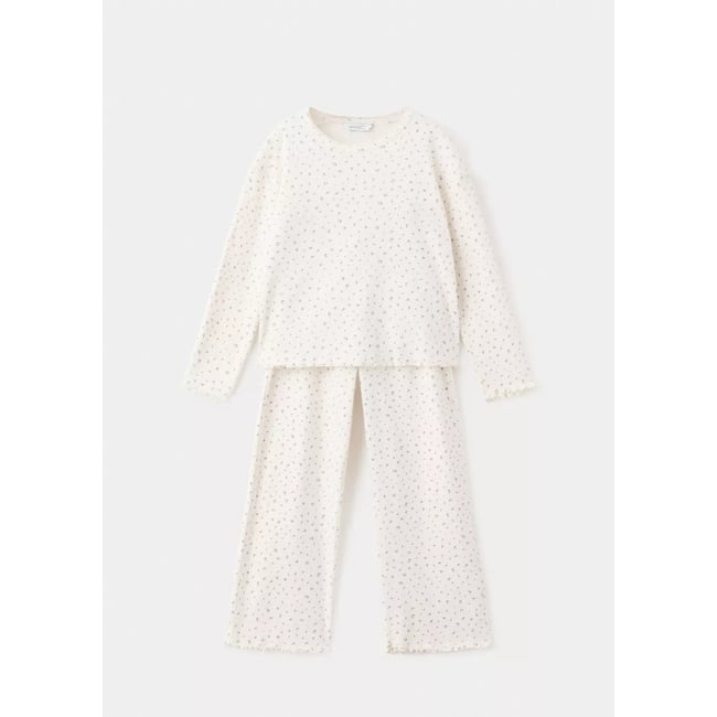Pyjama complet 100 % coton à imprimé floral - MANGO BABY