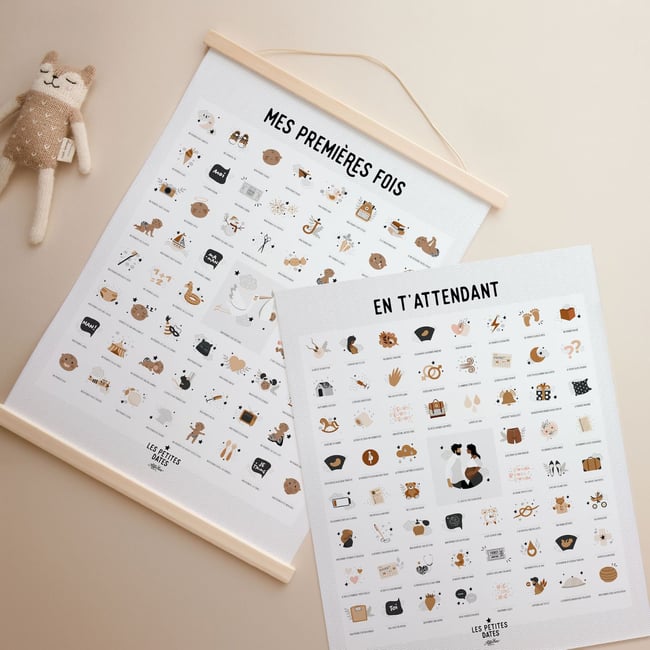 Pack duo Mes premières fois Couleur blanc, gris <span itemprop=