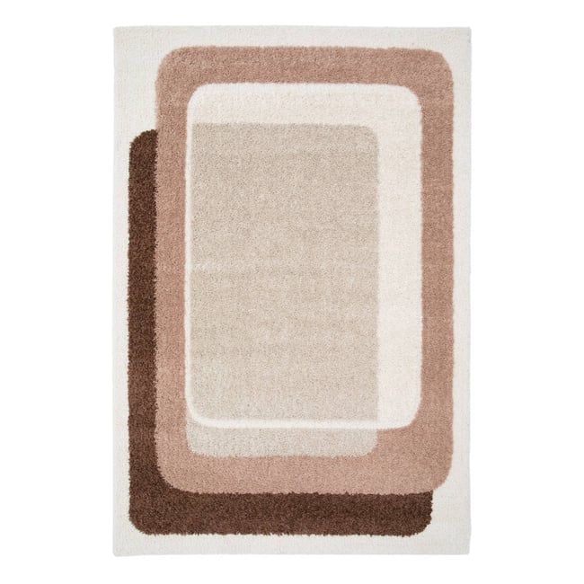 Tapis intérieur rectangulaire contemporain OLLI Couleur multicolore <span itemprop=