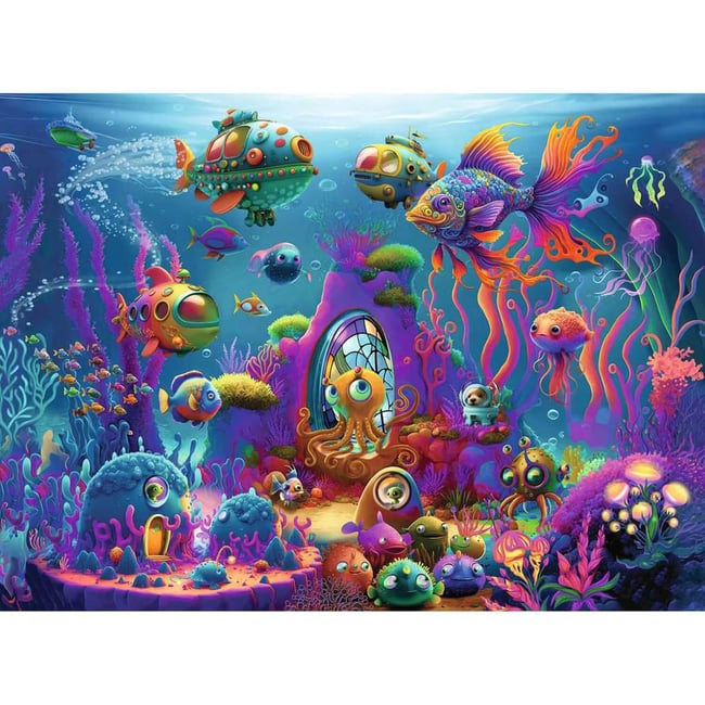 Ravensburger Puzzle Enfant 150 Pièces XXL - La Carte Du Monde Des Animaux - 13287