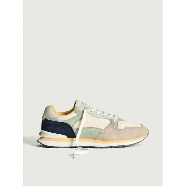 Zapatillas City Mar de Plata beige/verde <span itemprop=