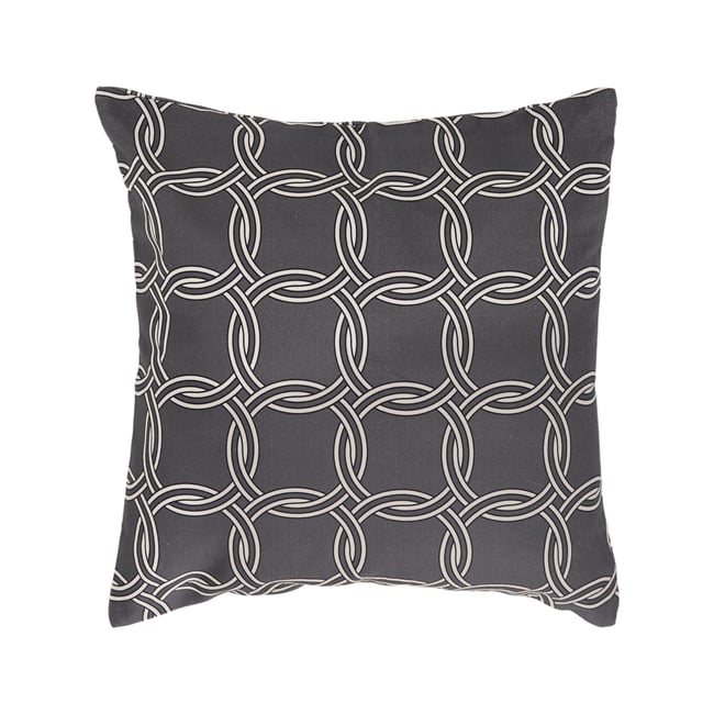Coussin coton - NEO RETRO anthracite <span itemprop=