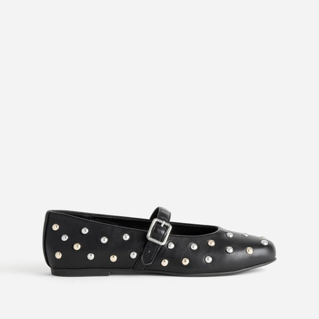 Ballerine BLAKE noir <span itemprop=