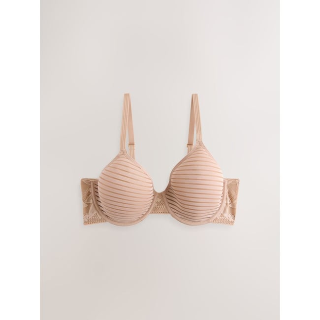 Soutien-gorge emboitant rembourré chair <span itemprop=