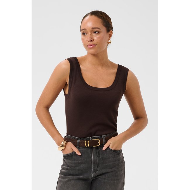 Pullover tricoté coupe slim - KAFFE