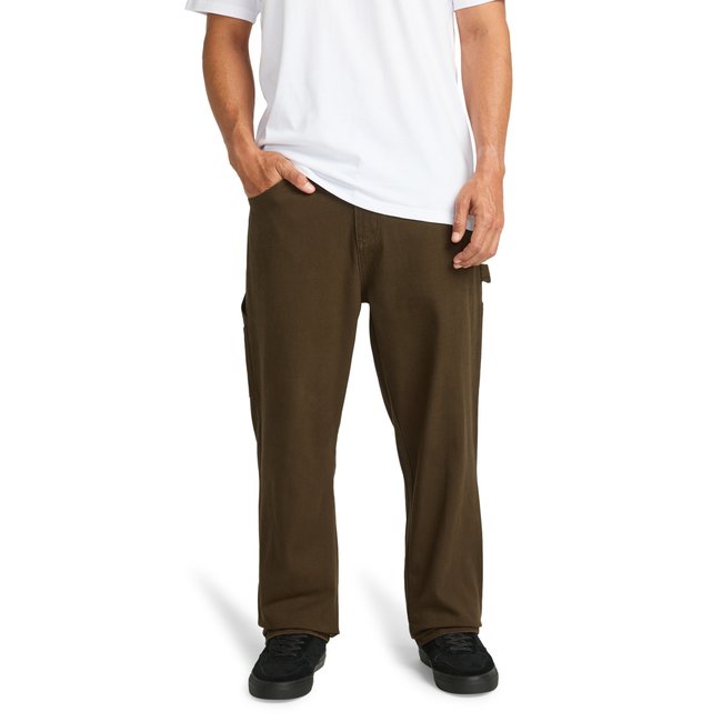 Jeans d'inspiration Workwear BAD DOG WORKWEAR marron dark cedar <span itemprop=