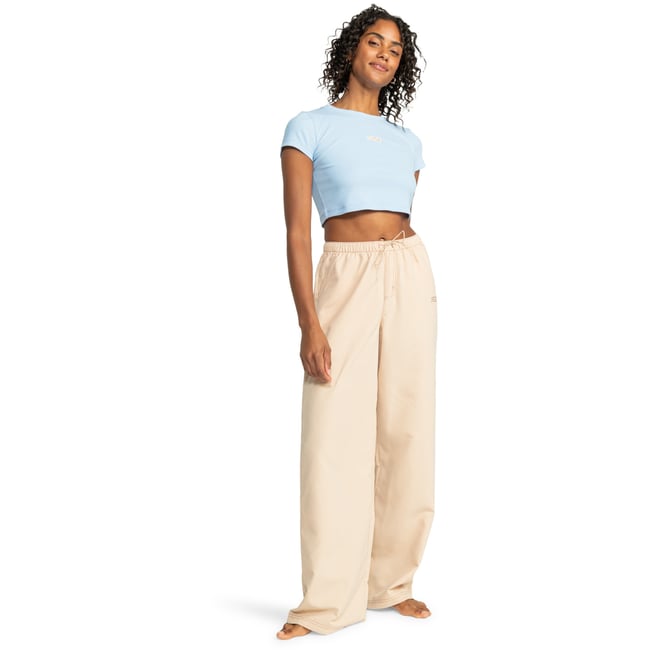 Pantalon de sport à taille élastique ACTIVE COLLECTION. beige toasted almond <span itemprop=