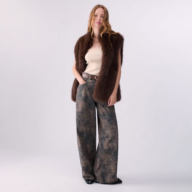 Pantalon garçon avec imprimé glittéré - LIU JO