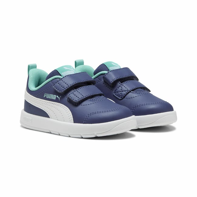 Sapatilhas Courtflex V3 azul-escuro/branco <span itemprop=