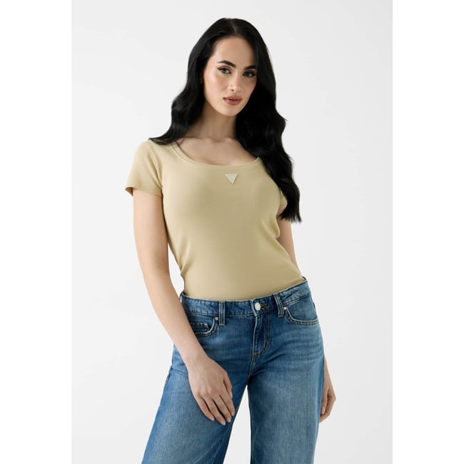 T-Shirt Avec Écusson Logo - GUESS