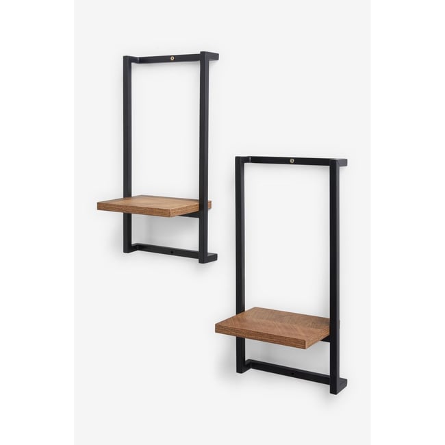 Étagère, lot de 2 Couleur bronx foncé <span itemprop=