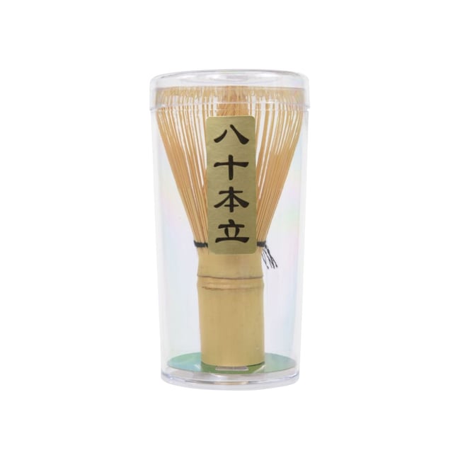 Fouet À Matcha 6 X 11,4 Cm beige <span itemprop=