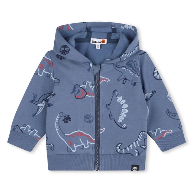 CARDIGAN A CAPUCHE bleu de chauffe <span itemprop=