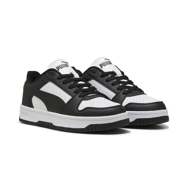 Baskets basses REBOUND SLAM LO blanc/noir <span itemprop=
