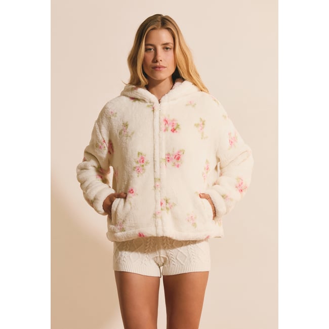 ETAM DESHABILLE BERLIOZ - VESTE ecru <span itemprop=