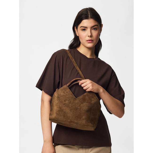 Bag marron - hot fudge1 <span itemprop=
